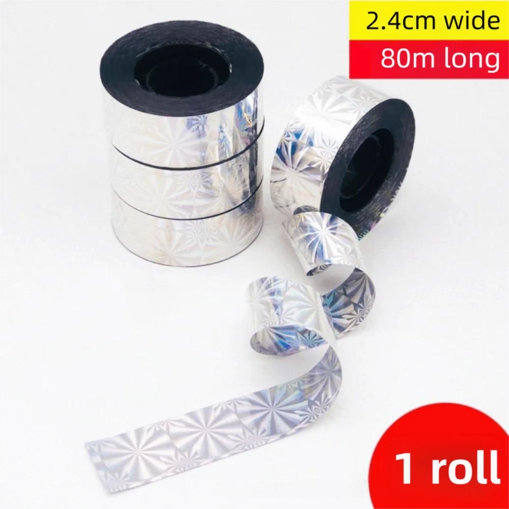Durable 50M/100M/300M Double-sided Reflective Bird Repellent Ribbon Multipurpose Adhesive-free Anti Bird Tape Flashing Hanging