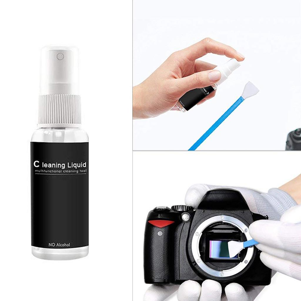 Professional Camera Cleaning Kit Sensor Cleaning Kit with Air Blower Cleaning Swabs Cleaning Pen Cleaning Cloth for