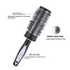 1Pc Curl Nylon Paddle Brush with Aluminum Barrel Rollers Quick Curls Styling Tool Anti Static Salon Results Home Hair Essential