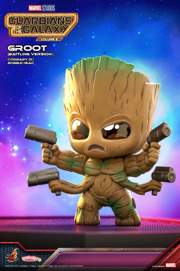 Cosbaby Guardians of the Galaxy: Volume 3 Groot (Battle Version) Size S Non-Scale Figure