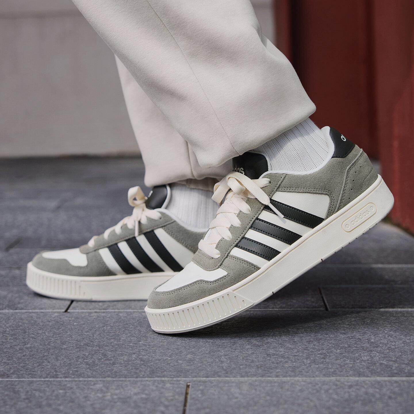 Adidas D-Pad Classic Grey Dark Green 36.5
