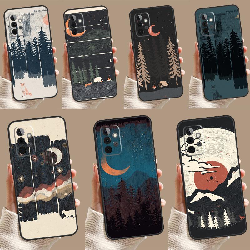 Summer Nights Case For Samsung Galaxy A55 A35 A25 A15 A14 A34 A54 A53 A33 A23 A13 A12 A52 A51 A32 Cover