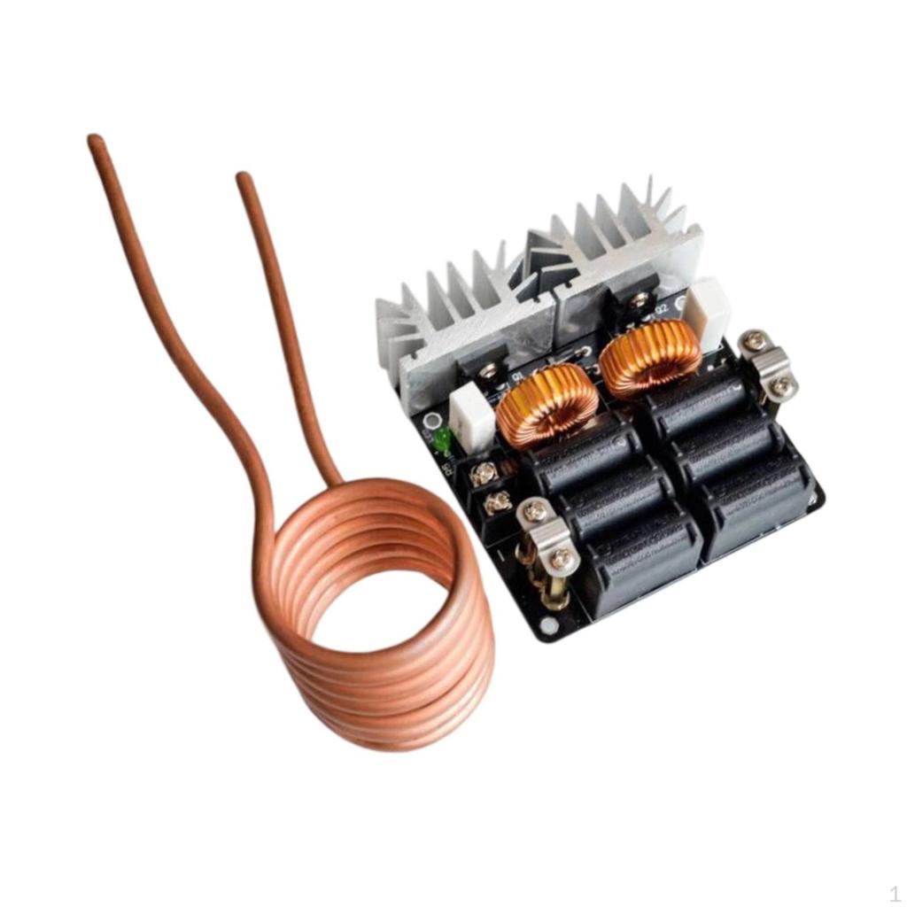 Induction Heating Machine Module Board 12- 48V Reliable Compact 20A Sturdy DIY Metal