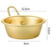 A74E-20PCS Makgeolli Bowls Aluminum Korean Traditional Bowls For Korean Raw Rice Wine