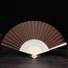 Handheld Fan Blank Folding Fan DIY Wedding Decoration Bamboo Hand Held Fan Craft