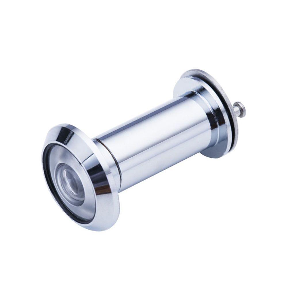Door Peephole Door Viewer Adjustable Glass Lens Eye Sight Hole Wide Angle Viewer