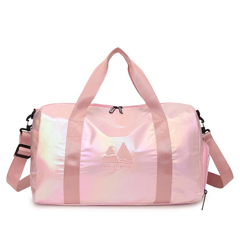 Stylish, Fresh and Simple, Go Out, Hand-held Travel Bag, Wet and Dry Separation Can Be Set, Tie Rod Belt Shoe Compartment, Fitness Bag