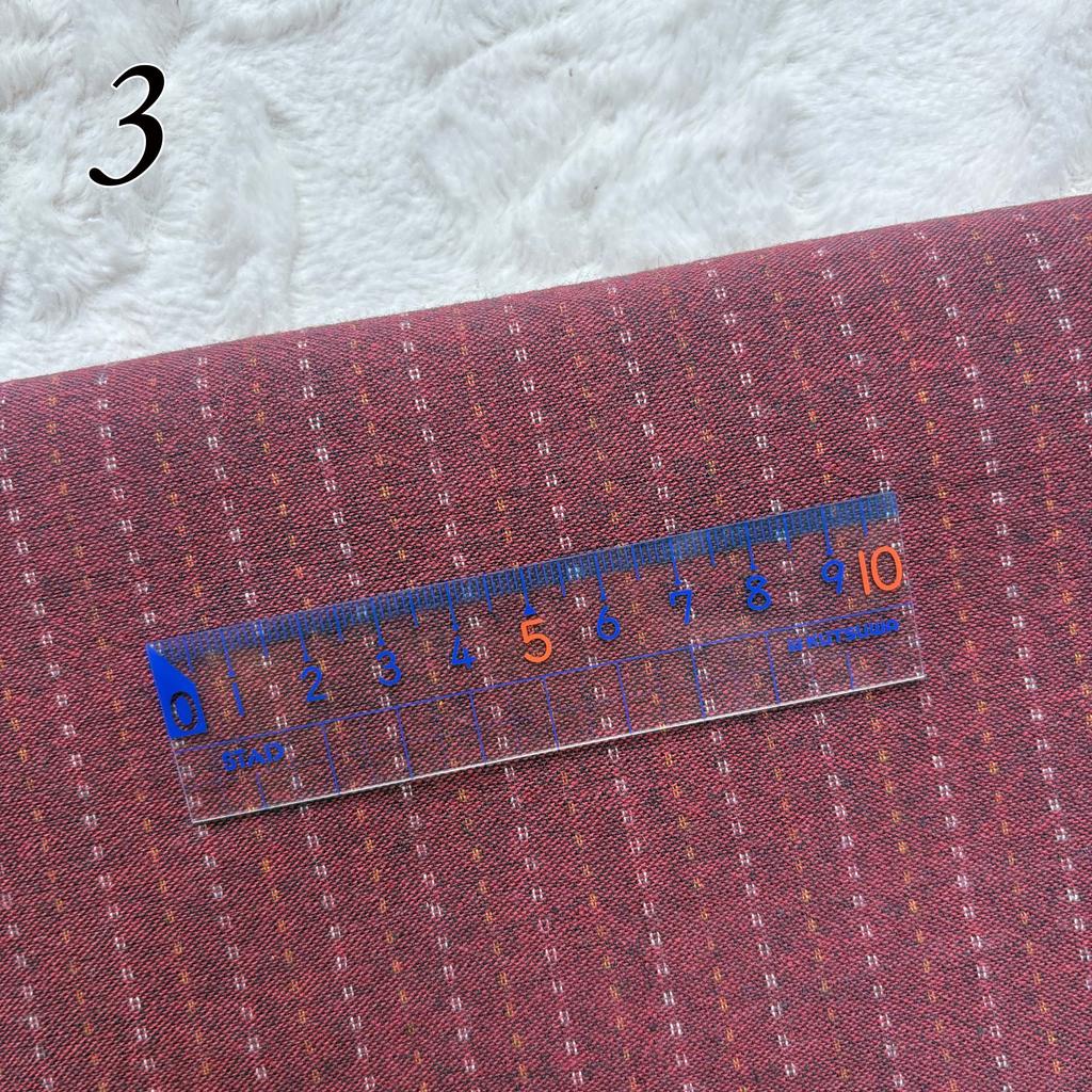 בד קבוצת בד יפנית חמודה רטרו, צבוע בחוט, לתפירה, טלאים בעבודת יד, הכנת בגדי ילדים, בובות