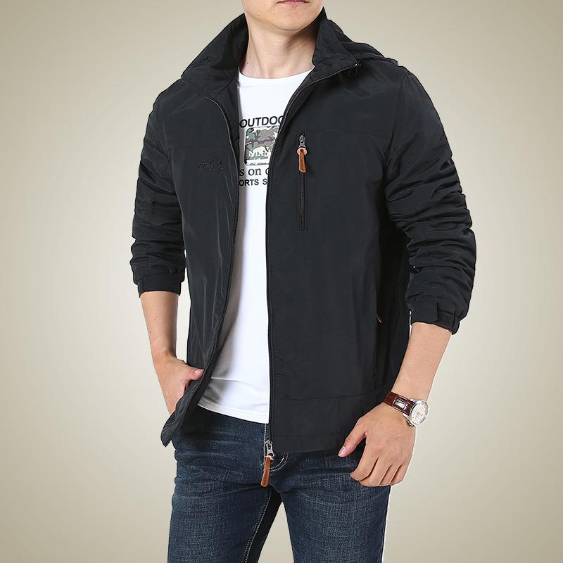 Winter Fleece Men's Jacket Men's Trend Warm Men's Outerwear Jacket Outdoor Sports Casual Men's Wear