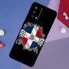 Dominican Republic Flag Case For OPPO A57S A54S A96 A76 A16 A5 A9 A53 A15 A17 A18 A58 A78 A98 A52 A72 A54 A74 A94