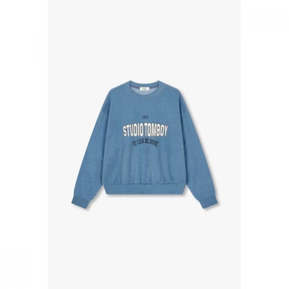 

Studio Tomboy Pigment Lettering Sweatshirt 9175122976 Dark gray (84)/OS(FREE)