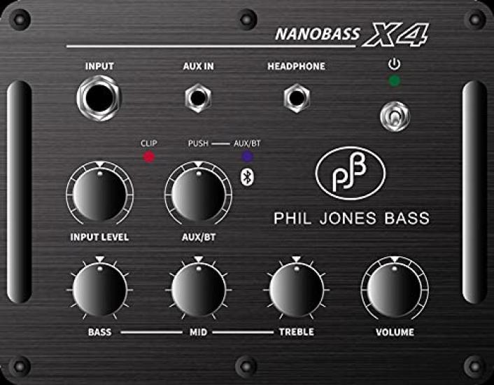 Phil Jones Bass NANOBASS X4 Black Bass Amplifier Combo Amp Phil Jones Bass (PJB)