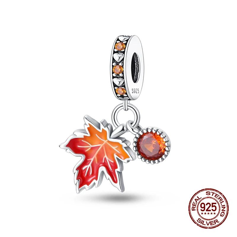 Spring Luminous Star Firefly Series Flowers Insect Animal Charms Beads Fitcopper Original Bracelets Women Fine Jewelry Gift