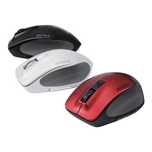BUFFALO USB Receiver Wireless (2.4GHz) BlueLED Premium Fit Mouse Quiet 5 Buttons M Size Black BSMBW505MBK