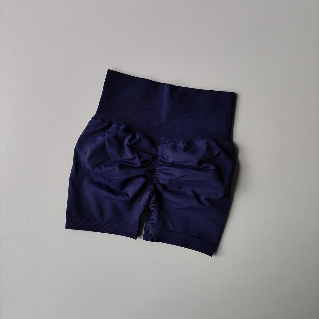 High Waist Women's Sports Shorts Leggings Butt Lifting Slimming Running Training Fast Drying Fitted Three Inch Workout Pants