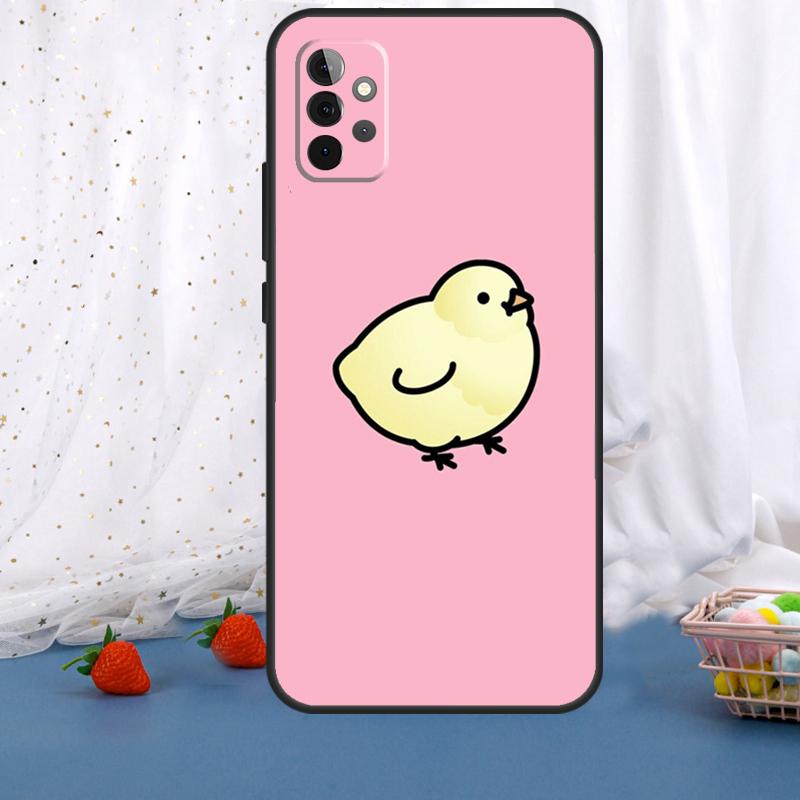 Chubby Chicken For Samsung Galaxy A54 A34 A14 A36 A56 A26 A16 A15 A55 A53 A33 A35 A22 A32 A52 A05 A06 Case