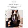 Velvet Thickened Hooded Sweatshirt for Women Mid-length New        and Winter Xiu Xiuai Loose Fashionable Style Pullover