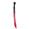 Helmet Braids Suction Cup Punk Style Motorcycle Helmet Pigtails Ponytail Gradient ColorBlack Red