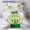 FTC Logo Pattern Bedding,Quilt Set Quilt Cover Pillowcase Home Birthday Gift(1 * Duvet Cover + 2 * Pillowcase, Without Core)