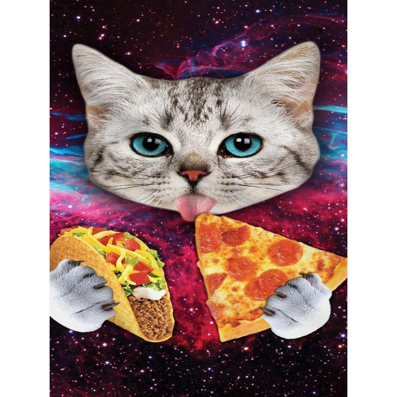 Полный круглый алмаз картина животное собака кошка Алмазная вышивка крестиком мозаика птица рукоделие домашний декор Full Round 20x30CM