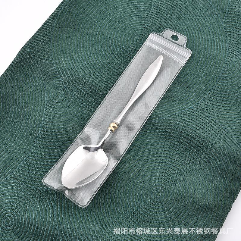 304 Stainless Steel Gourd Handle Western Tableware Hotel Restaurant Steak Knife Fork Dessert Spoon Set