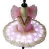Led Light Ballet Tutu Sequin Performance Clothes Fashion Kids Ballet Dress  Dance