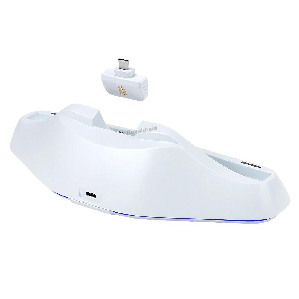 7 Lights  Auto-Align Charging Dock Station for PS5 PS Portal Charger Stand for PS Portal Handheld Stand Holder for PS5 PS Portal