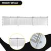 Model Railway Scenery Fence Easy Installation 1:64 Ornament for Micro Landscape Decor Building
