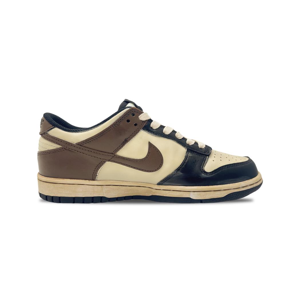 Nike Dunk Nízké Skateboardové Boty Odolné proti Oděru Unisex Mocha DD1391-100(Tým188-)