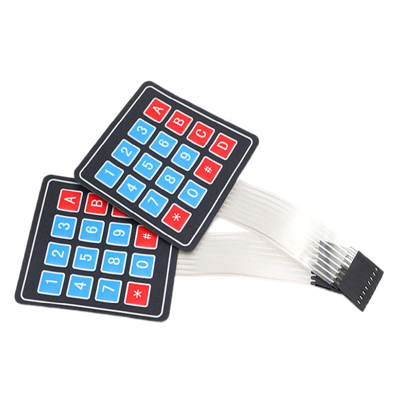 16-Key 4x4 Membrane Matrix Keypad for Arduino