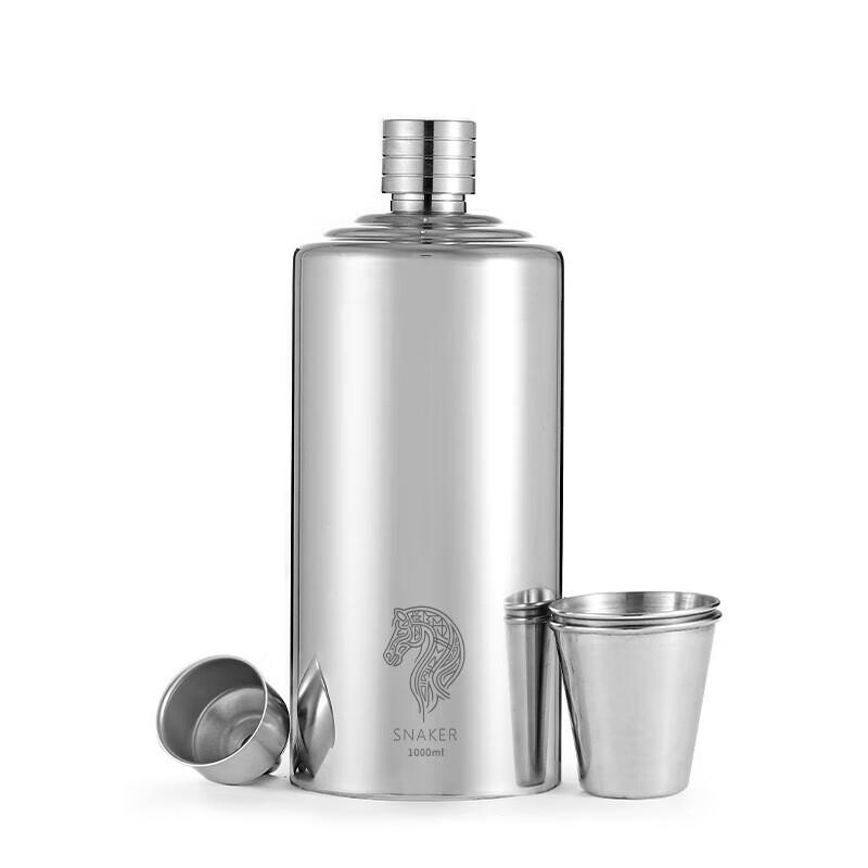 Sneek Portable 316 Stainless Steel Liquor Flask
