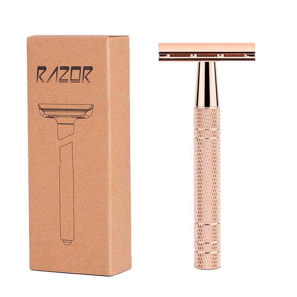 Old-Fashioned Double-Sided Razor for Men's Shaving