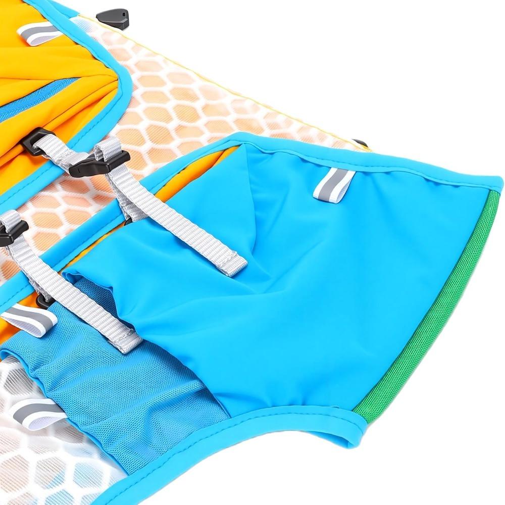 Breathable Mesh Kids Hydration Backpack Stretch Fabric Cycling Hydration Vest Kids Hydration Vest