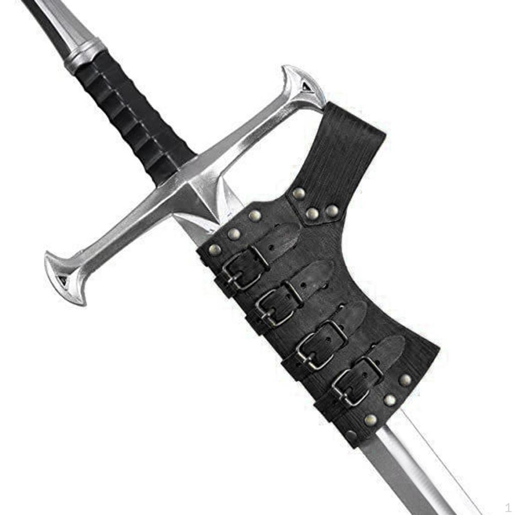 Halloween Universal Sword Frog Medieval Leather Belt for Cosplay Knight Costume