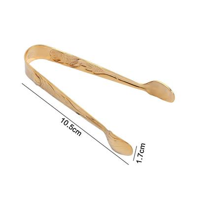 Stainless Steel Party Supplies Kitchen Accessories Bar Tools Ice Cube Clamp Ice Tongs Sugar Clip Food Serving Tongs