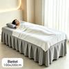 Customizable Soft Coral Fleece Massage Sheet - Large, Absorbent, Thickened Beauty Salon Towel Blanket