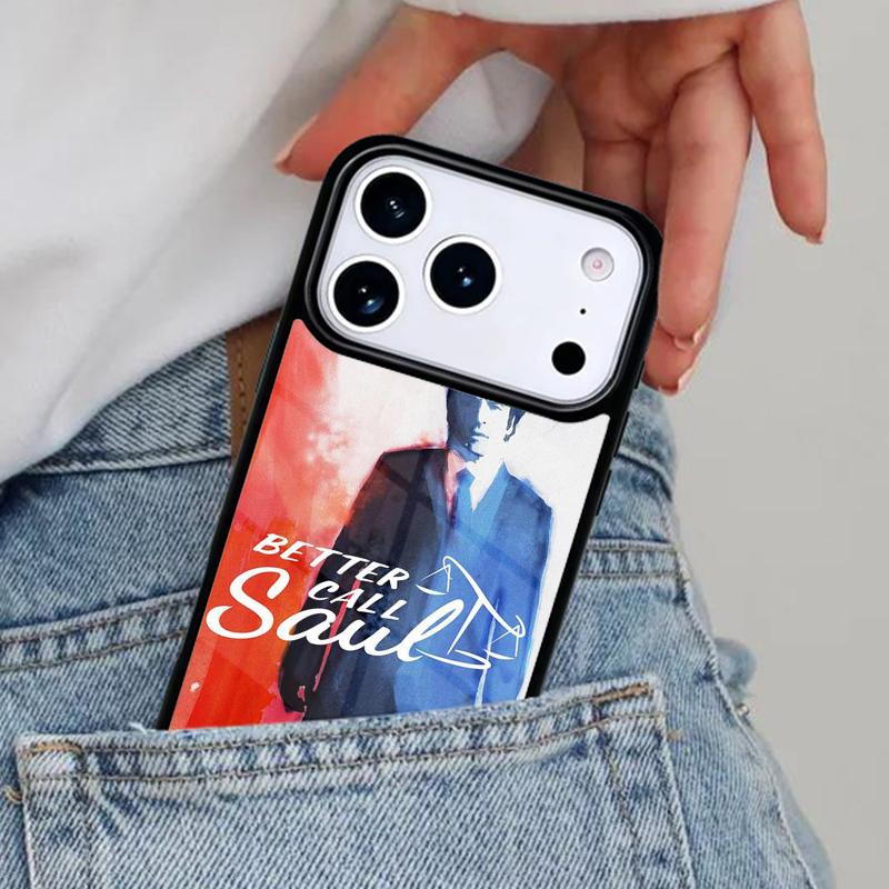 Better Call Saul Phone Case for iPhone 16e 15 14 13 12 17 Pro Max Plus Air 17pro Cover Coque