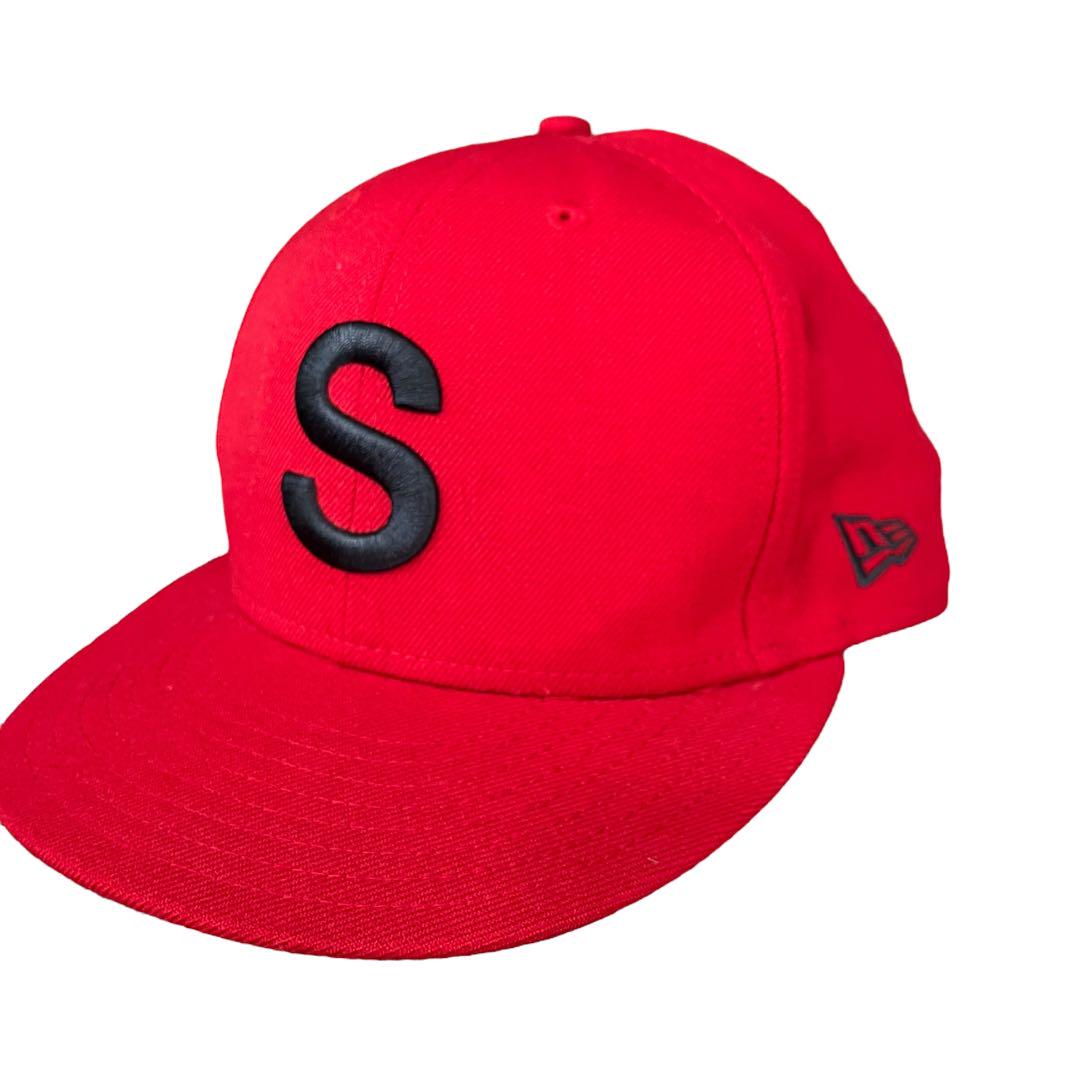 

[USED] New Era x Stussy 7 1/2 S Logo Cap