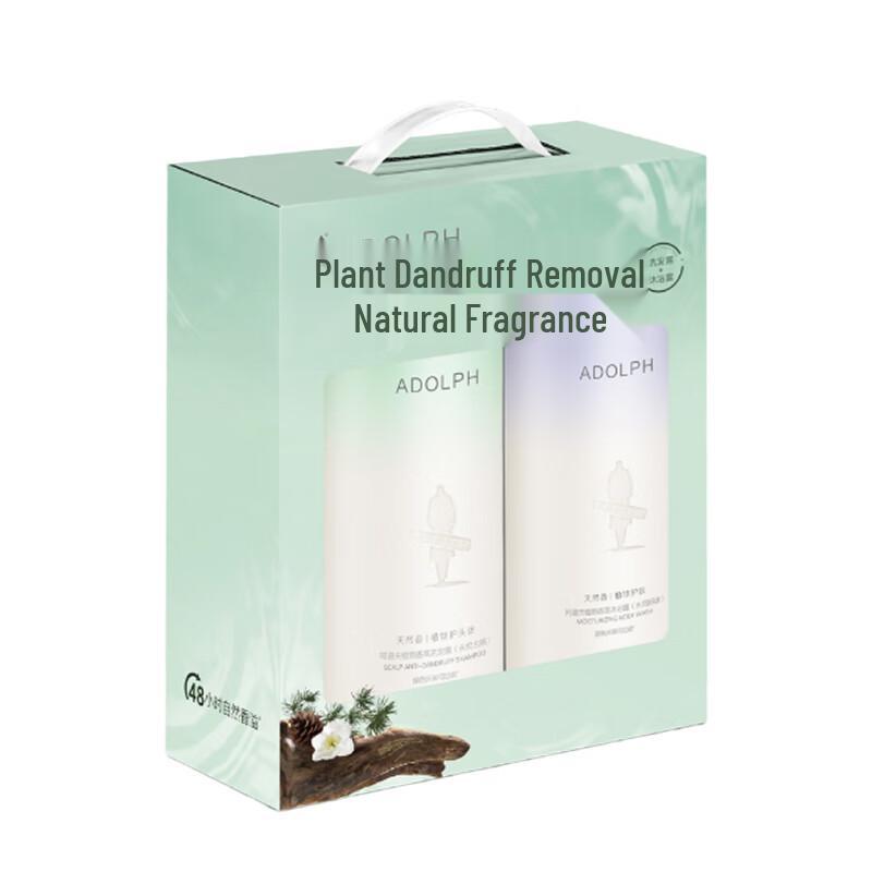 

Adolph Natural Fragrance Anti-Dandruff Shampoo & Body Wash Set