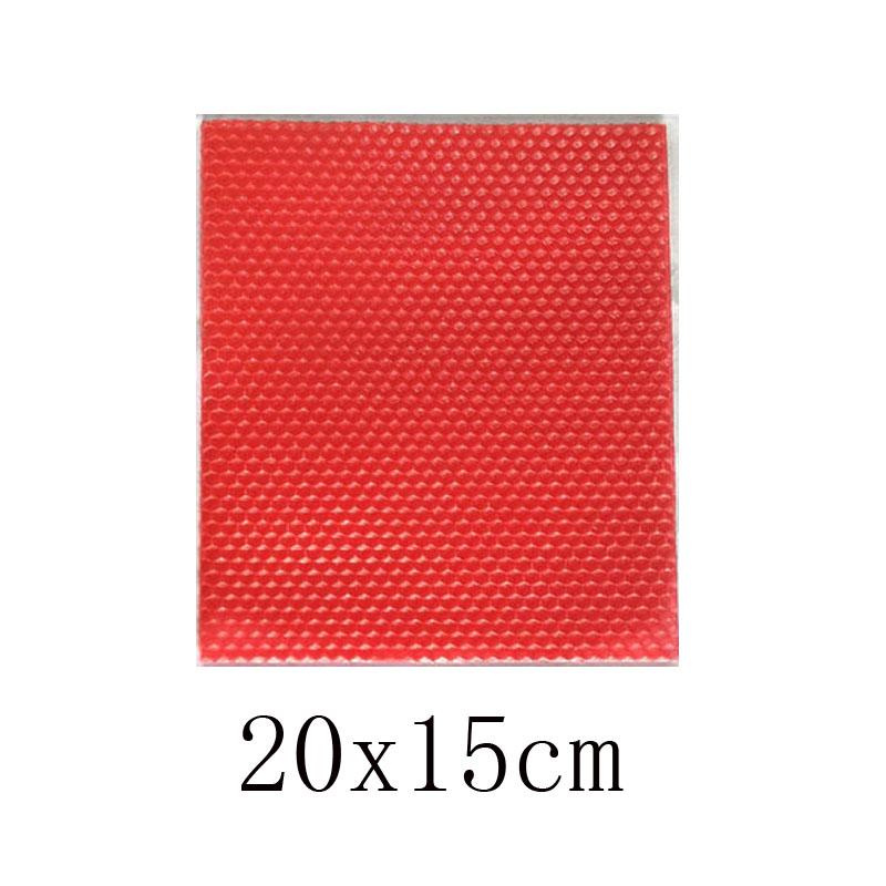 12pcs Color Beeswax Nest Base Sheet 20*15*0. 3cm Natural Bee Material Wax Wedding Birthday Party Diy Craft Wax Roll Sheet