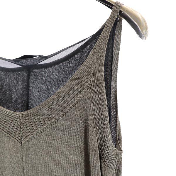 ANTEPRIMA No sleeve one piece M Brown Women Used