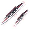 3D Metal Embelm John Cooper Works Logo Car Grill Badge Trunk Sticker Auto Accessories For Mini R56 R50 F56 R52 R57 R58 R6