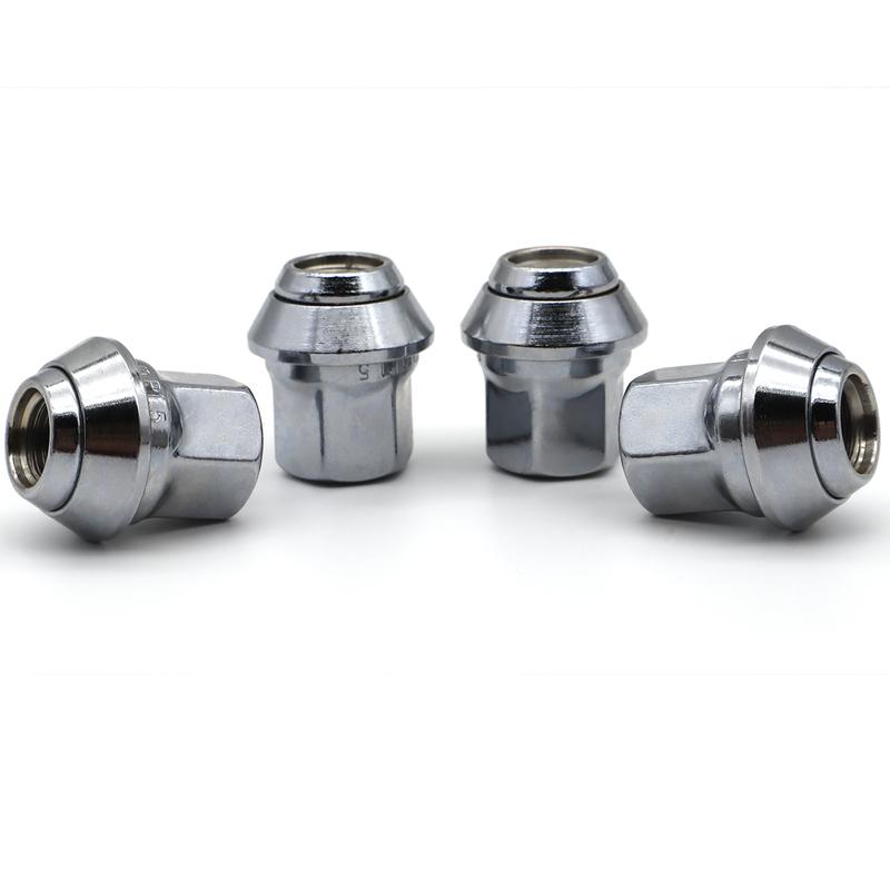 4X For Ford Fiesta Focus B-Max Grand C-Max KA Fusion Mondeo Streetka Car Alloy Wheel Nuts M12X1.5 19mm Hex Car Bolts Accessories