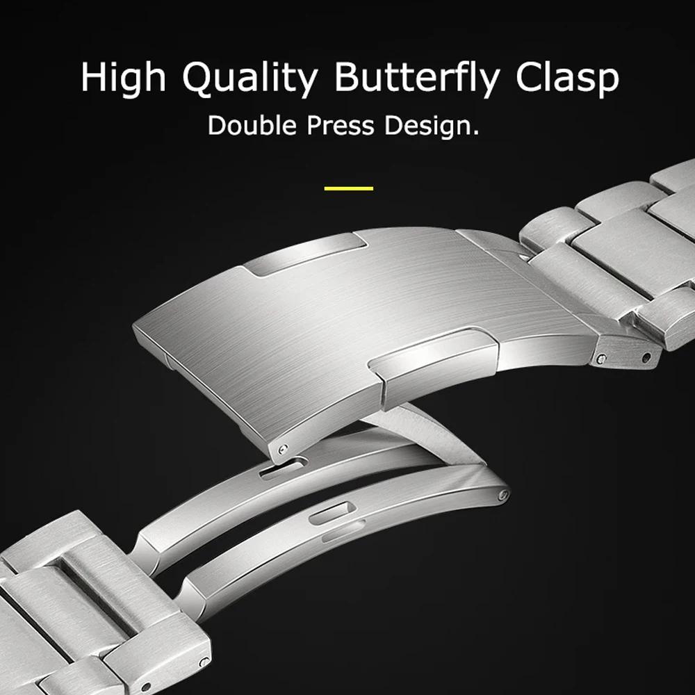Pasek biznesowy z tytanu do zegarka Samsung Galaxy Watch Ultra 47 mm 2025, męski, luksusowy, do Samsunga GALAXY ULTRA 7 47 mm Correa