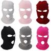 Balaclava Three Hole Headrest Cover Universal Car Seat Decoration Hat Halloween Christmas Funny Car Pranks Gifts Windproof Hood
