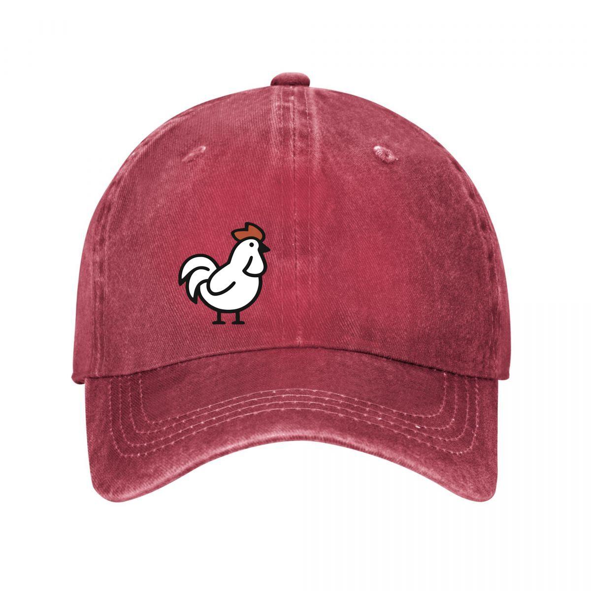 Rooster Vintage Baseball Cap New Vintage Washed Cotton Baseball Cap Parent Kids Sun Hats Adjustable