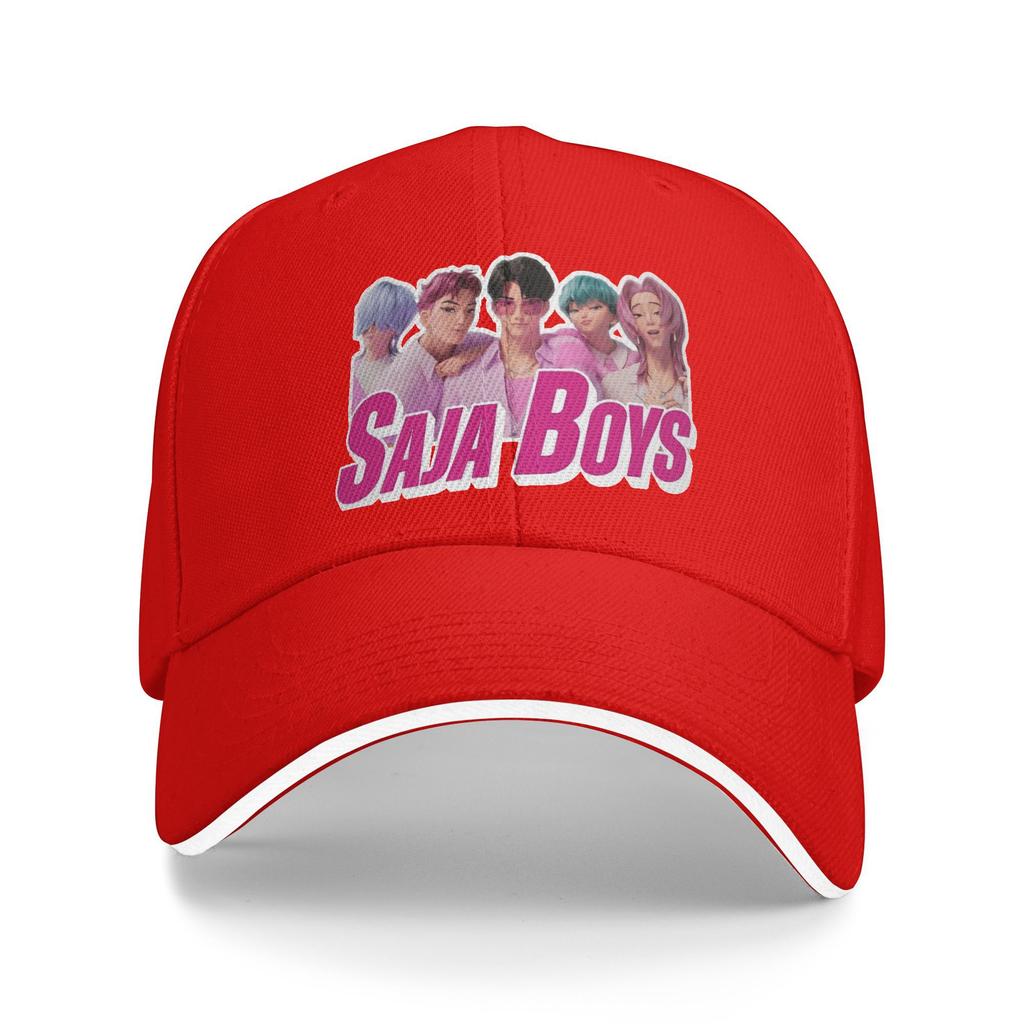 Letní Ležérní Baseballová Čepice Saja Boys Kpop Lovci Démonů Kpop Rock Trucker Čepice Pro Unisex Muže Nastavitelná y2k Retro Baseballové Čepice