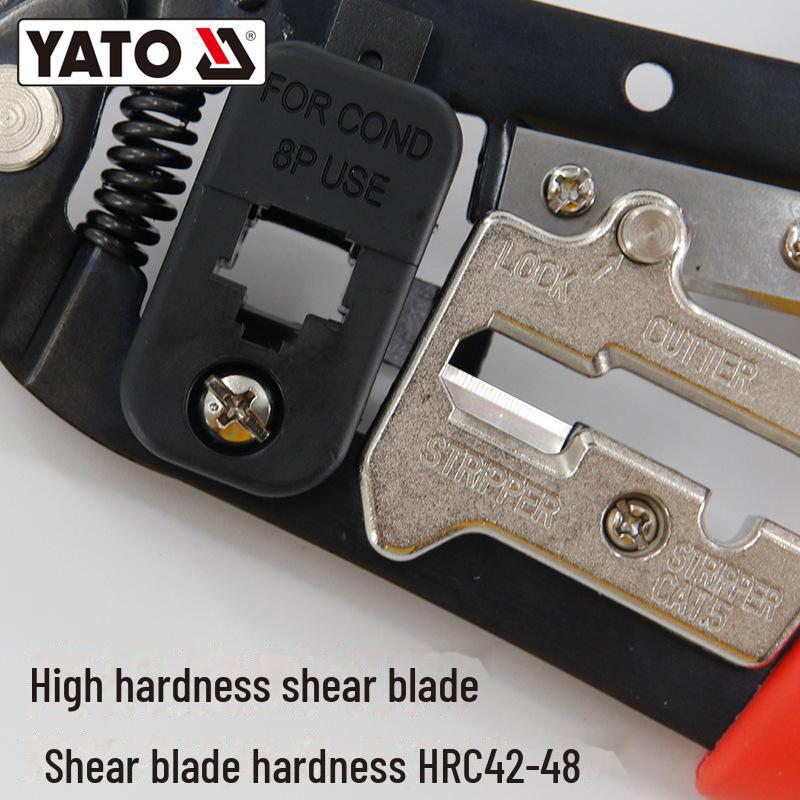 Yiertuo 3-in-1 Network Cable Crimping Pliers for Telephone, Computer, and Crystal Head Wiring