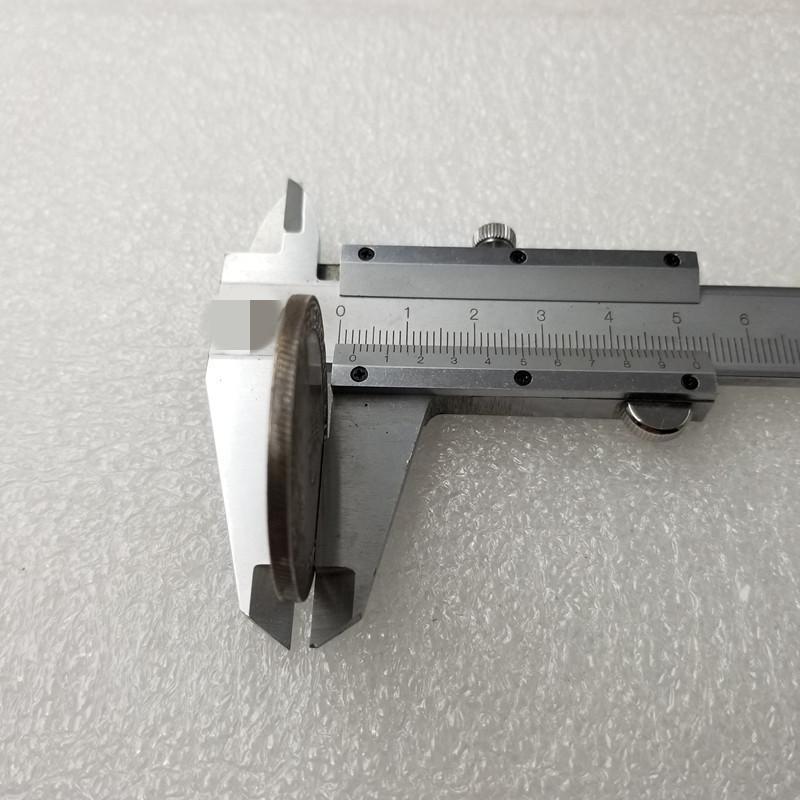 Antique Russian Brass Silver-Plated Coin with 1755 Silver Dollar Design