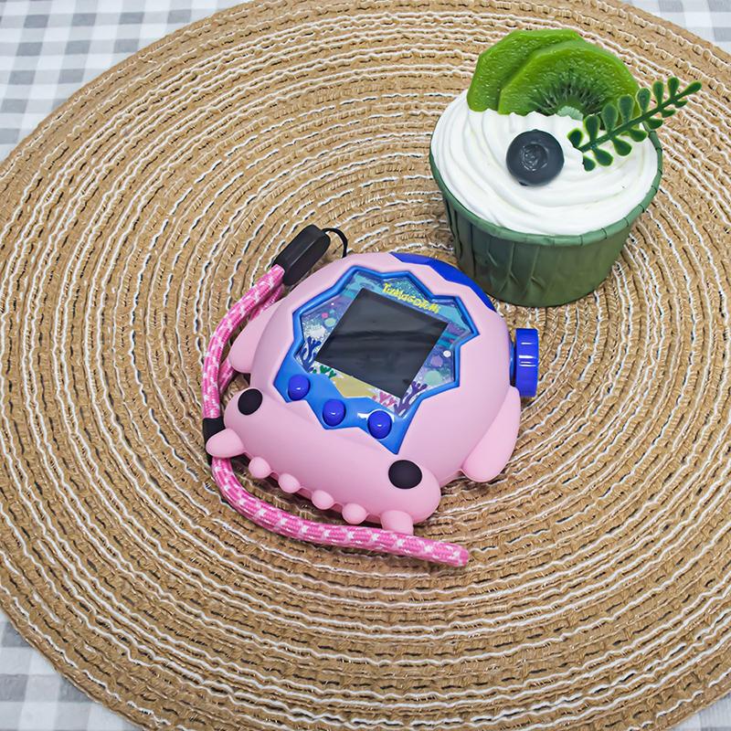Cute Squid Silicone Protective Case For Tamagotchi Paradise Dustproof Shell Anti Fall Electronic Pet Equipment Protective Cover